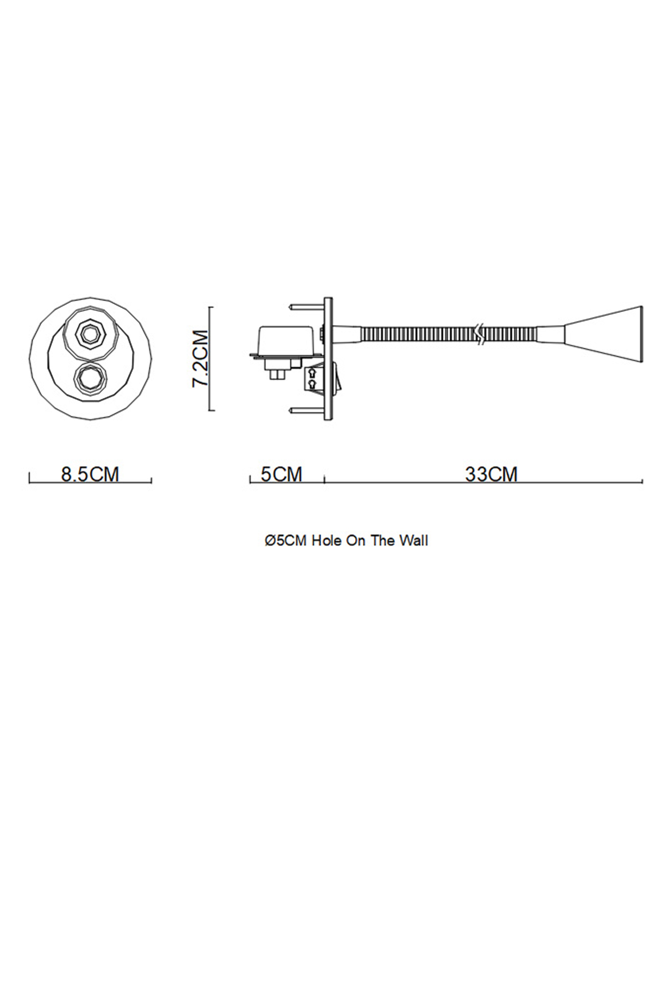 Babbie 1763 | Wall Lamp