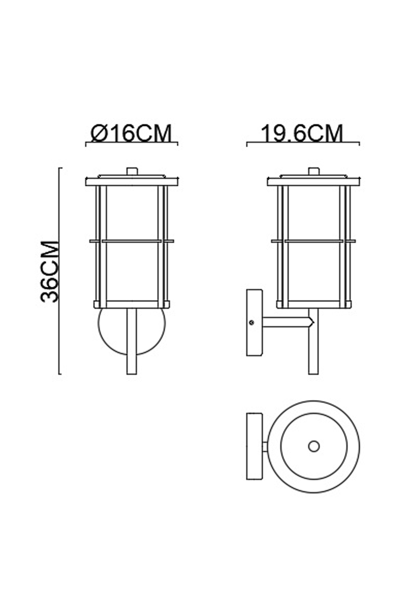 Gazebo 1856 | wall lamp outdoor