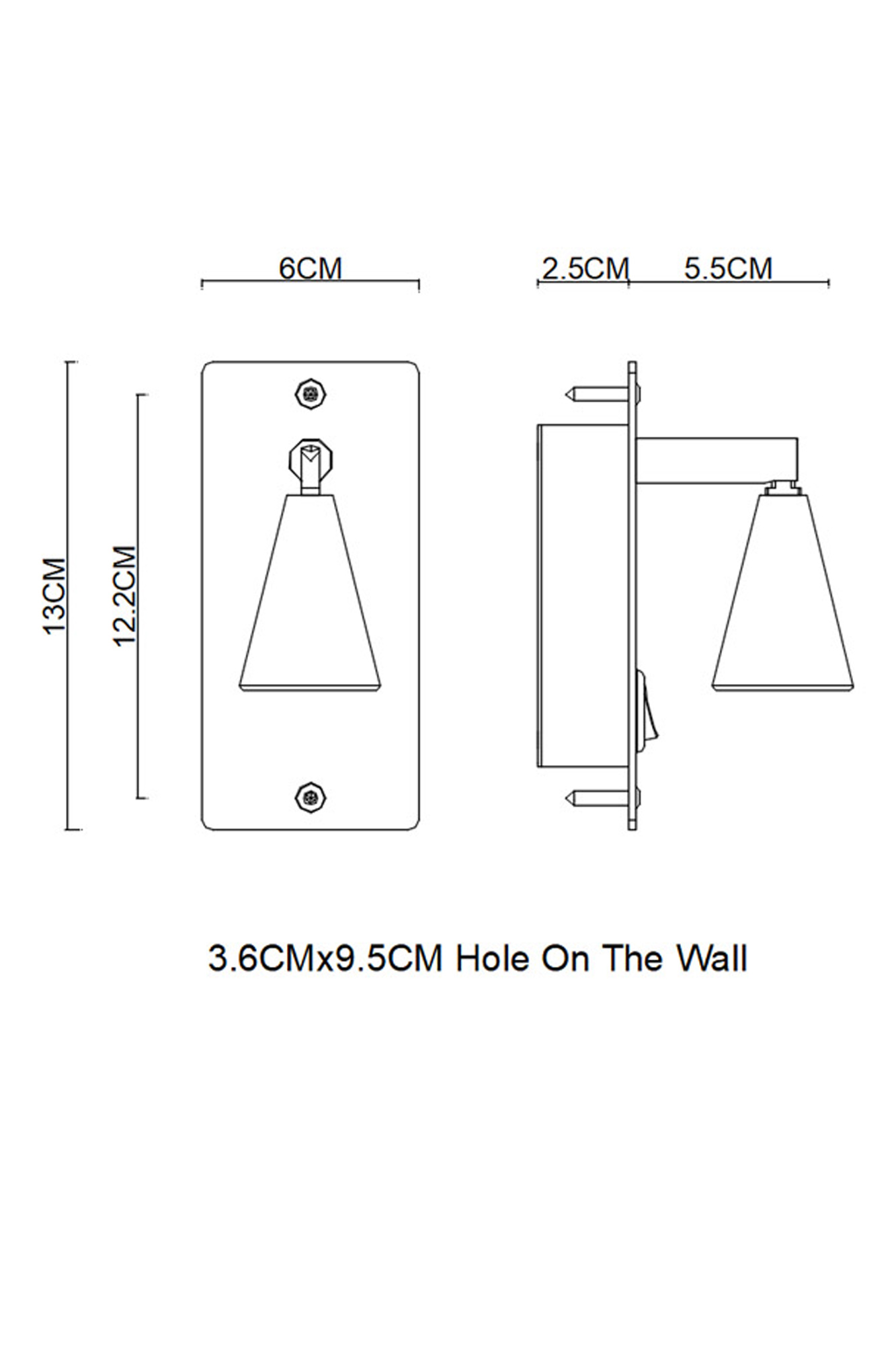 Babbie 1755 | Wall Lamp