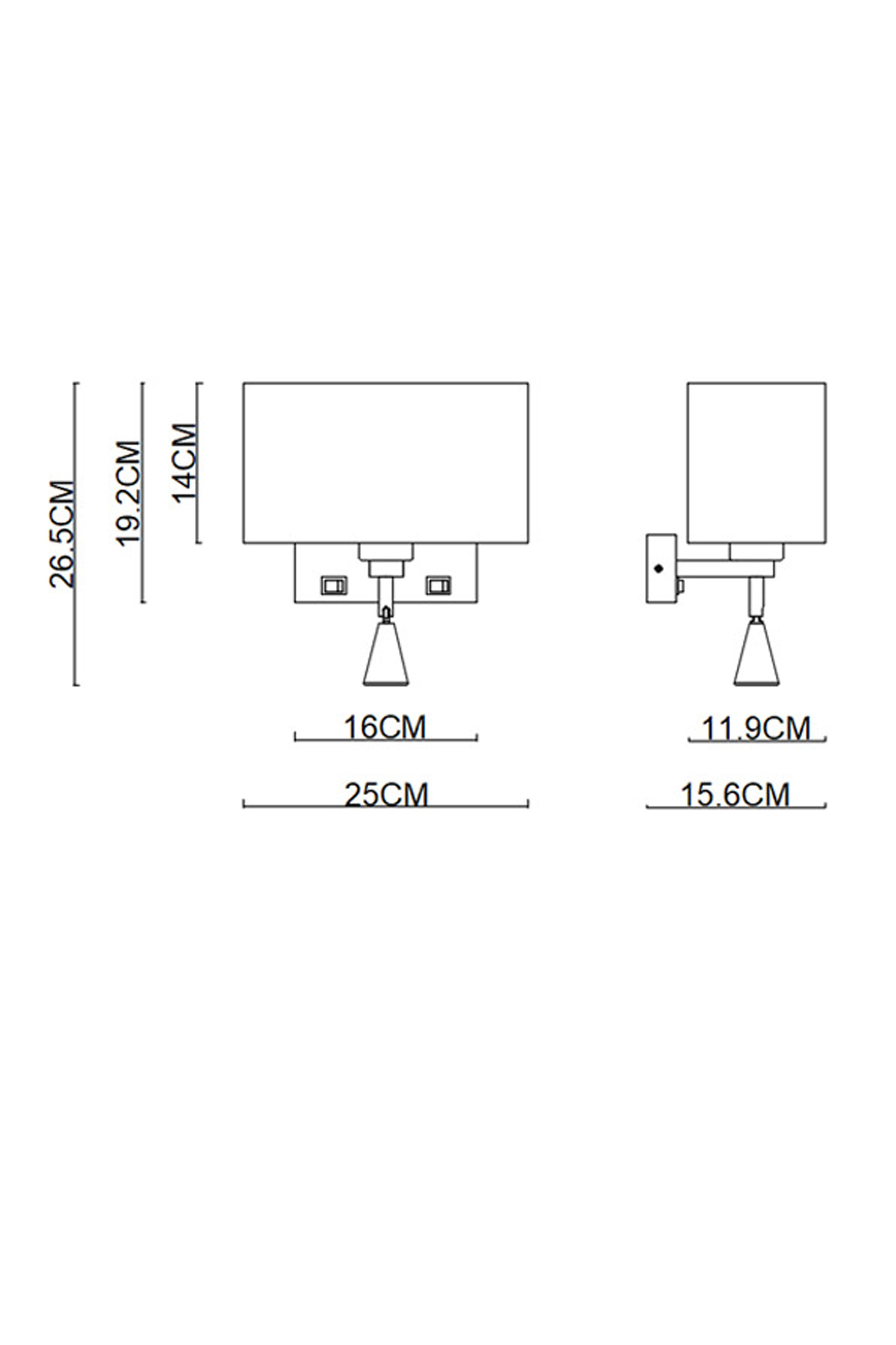 Barton 1734 | Wall Lamp