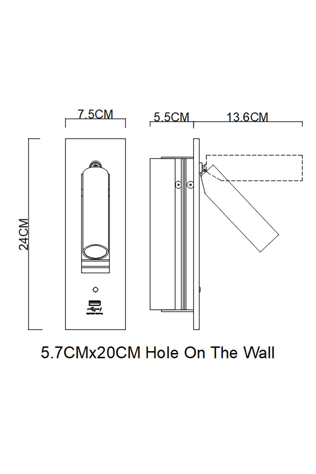 Dida 1835 | Wall Lamp