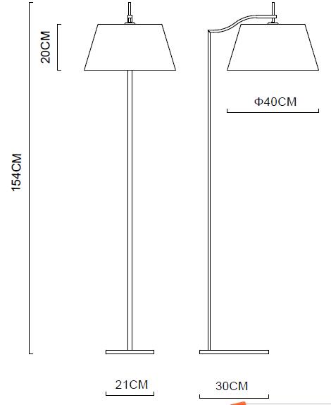 5901 Grace Floor Lamp 