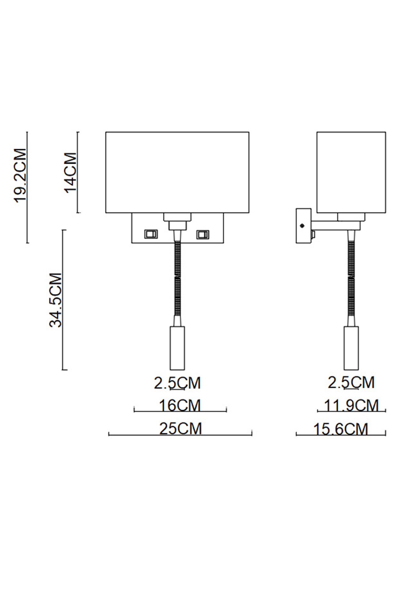 Barton 1738 | Wall Lamp