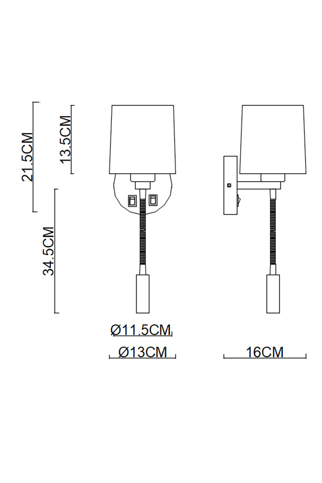 Elsa 1741 | Wall Lamp