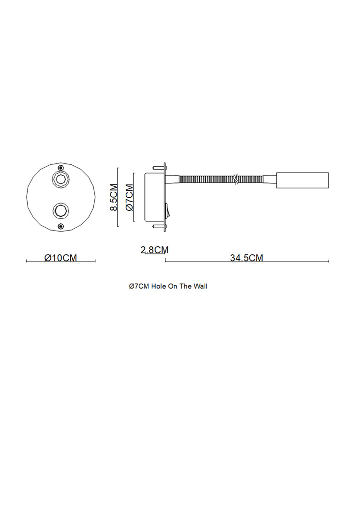 Andie 1749 | Wall Lamp