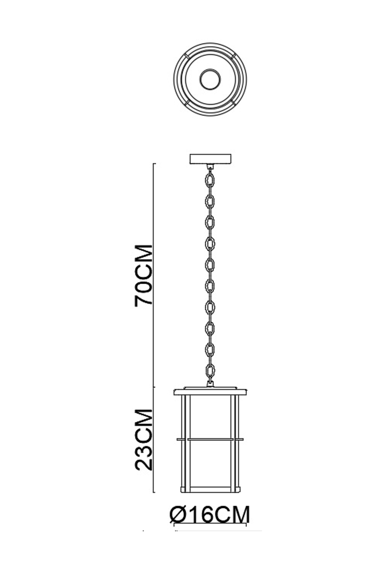 Gazebo 3857 | pendant lamp exterior