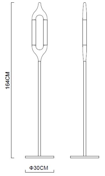 Eye Floor Lamp 5927 LED