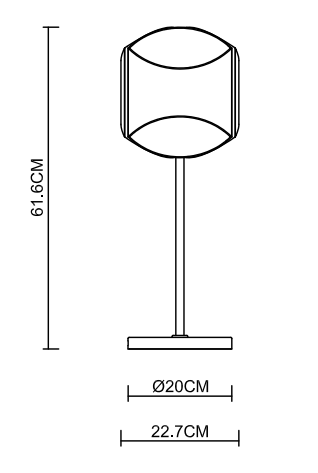 4920 Section LED Table Lamp