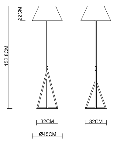 5923 Apollo Floor Lamp 