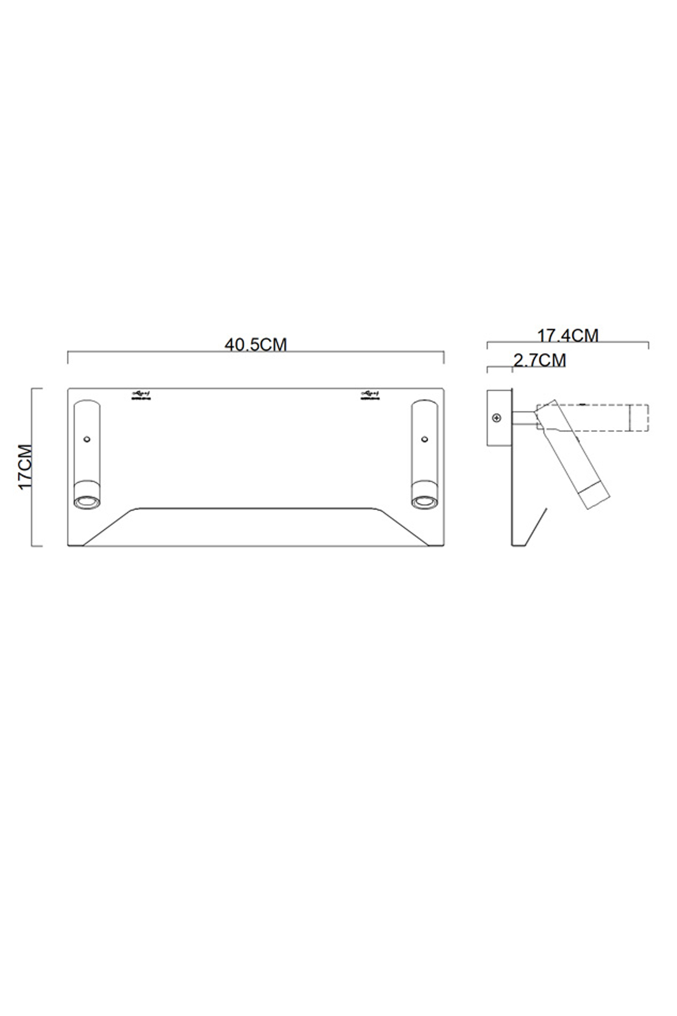 Dida 1833 | Wall Lamp