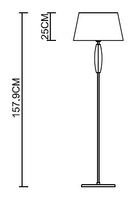 5908 Elegance Floor Lamp 