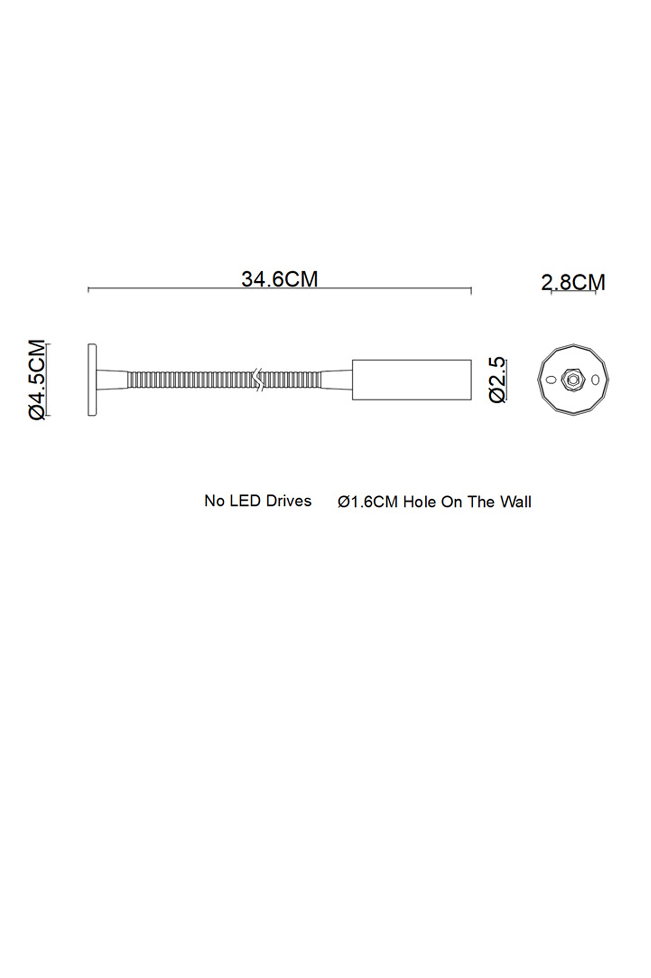 Andie 1751 | Wall Lamp